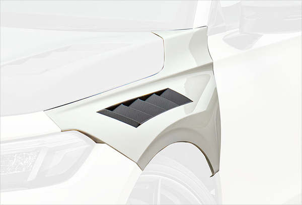 CARBON FIBER FRONT AERO FENDER2